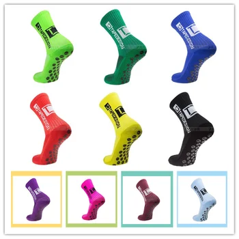 2023 Нови мъжки мини футболни чорапи с Високо качество, Меки дишащи Сгъстено спортни чорапи За Джогинг, Колоездене, Туризъм, Жени, футбол, Така