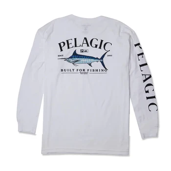 Ризи за риболов с дълъг ръкав, потници за риболов, Дишаща популярна облекла за риболов, Ветрозащитная с най-новите мъжки слънцезащитно покритие PELAGIC