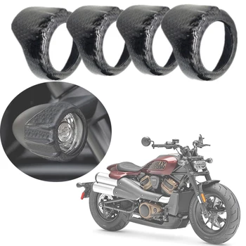 За Harley Nightster 957 RH 957, аксесоари за мотоциклети, предни и задни указател на завоя, защитния капак от въглеродни влакна, лампа