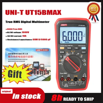 UNIT UT15B MAX UT17B MAX UT18B MAX True RMS Цифрови Мултиметри Волтметър Автоматичен Обхват на Амперметър Честота Тестер Капацитет VFD.