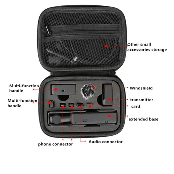 Pocket video camera, преносим калъф, дръжка за чанта/предавател/ адаптер/кутия за съхранение на карти с памет за камерата dji osmo pocket 2 Pocket video camera, преносим калъф, дръжка за чанта/предавател/ адаптер/кутия за съхранение на карти с памет за камерата dji osmo pocket 2 2