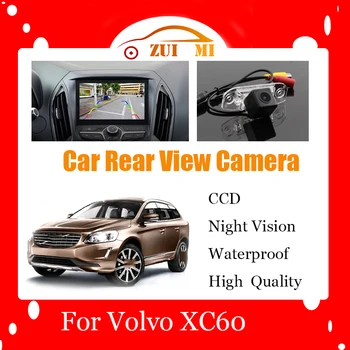 Автомобилна камера за обратно виждане за Volvo XC60 2009 ~ 2015 CCD Full HD нощно виждане Резерв парковочная камера