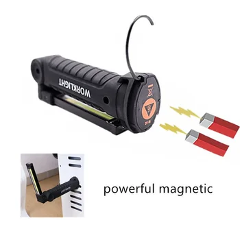 Фенерче USB, акумулаторна батерия с работно лампа, магнитен окачен лампа Lanterna с вградена батерия Фенерче USB, акумулаторна батерия с работно лампа, магнитен окачен лампа Lanterna с вградена батерия 4