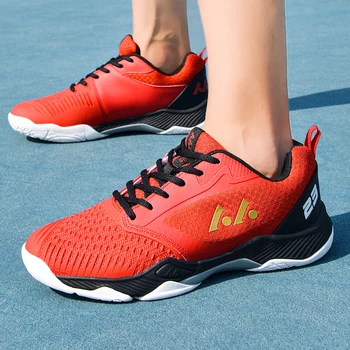 Мъжки и дамски обувки за бадминтон, Професионални обувки за бадминтон, Дишащи обувки за тенис на маса, Женски тенис маратонки