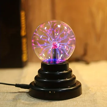 Плазмен балон Творчески Индукция Електростатичен Сензорен Магически топка Йонна лампа USB Управление на звука Креативен подарък ръчна изработка на рожден ден