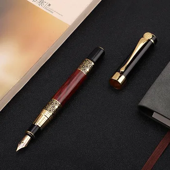 1 бр. Висококачествена класическа писалка, благородна бизнес-дръжка, метална писалка за подпис