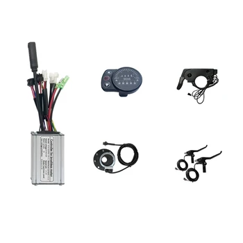 E-Bike синусоидална бесщеточный контролер 36V 48V 350W 17A + LED900S Дисплей E-Bike Светлинен дисплей