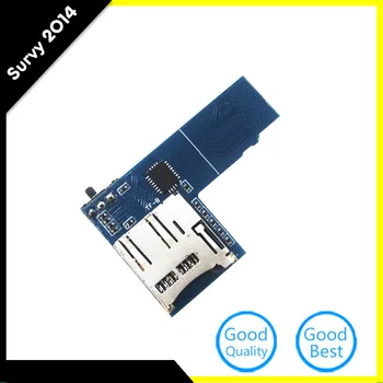 двойна система превключвател за карти Micro SD 2 в 1 за Raspberry Pi 3 Model B, 2B, B +, A +, Zero|Двоен адаптер за карта TF|две в едно