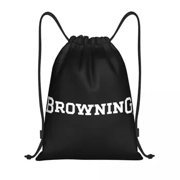 Чанти на съвсем малък Browning За Жени И Мъже, Сгъваеми, Спортни Чанти за Фитнес, Спортни Раници