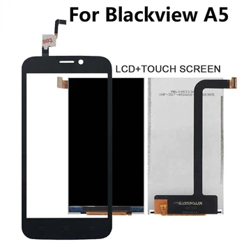 На LCD дисплея Blackview A5 със сензорен екран, дигитайзер, сетивни детайли за LCD екрана blackview a5