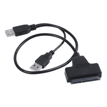 Кабел-адаптер USB2.0 SATA 48 cm за 2,5-инчов външен SSD твърд диск