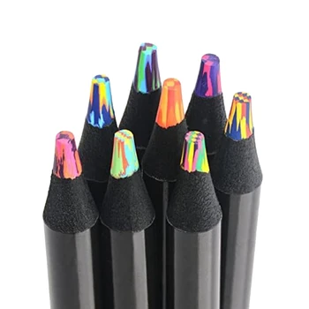 Цветни пастели 8 цвята Jumbo Цветни Моливи за възрастни, Цветни моливи за рисуване на художествени, colorization, да скицирате